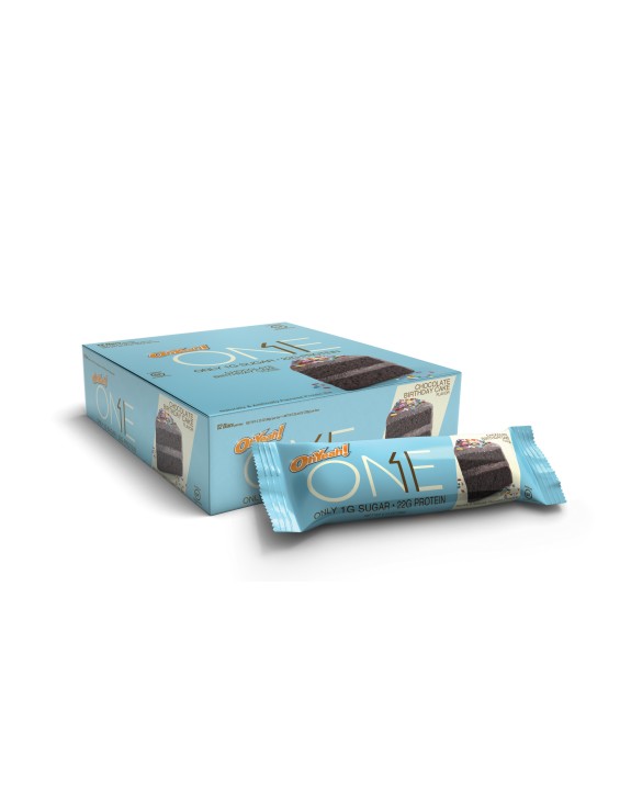 Oh Yeah! ONE Barra Sabor Chocolate Birthday Cake (12 unidades)