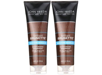 John Freida Kit Shampoo e Condicionador Brilliant Brunette para Morenas