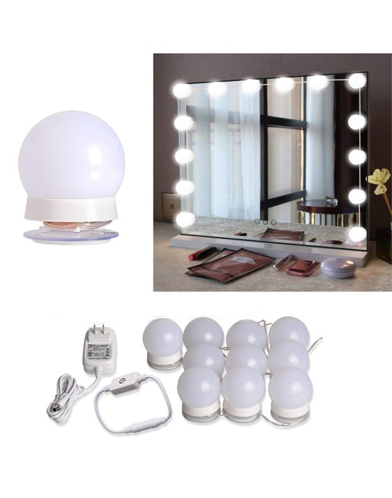 Kit 10 Lampadas de LED para Espelho Estilo Camarim
