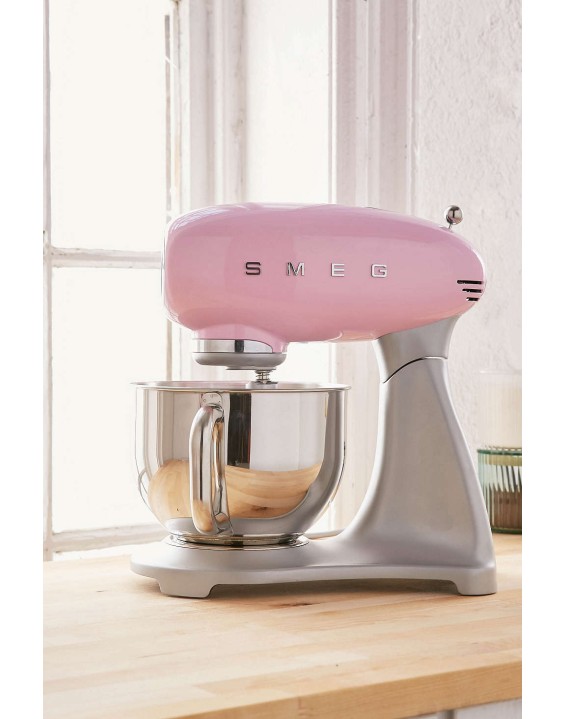 SMEG Batedeira Planetária 1950's Retro Style Rosa