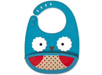 Skip Hop Babador de Silicone Coruja