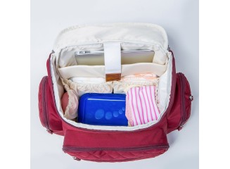 Mochoo Mochila de Maternidade Impermeável Preta