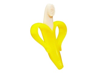 Baby Banana Mordedor Escova Dental Infantil Banana