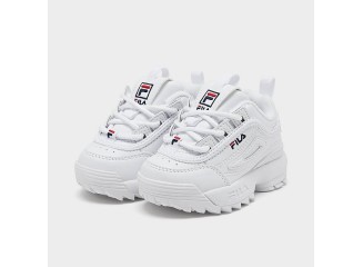 Tênis Infantil FILA Disruptor 2 Premium Branco Clássico