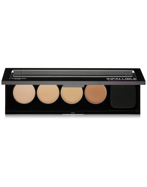 L'Oreal Paris Paleta de Corretivo e Contorno Infallible Total Cover