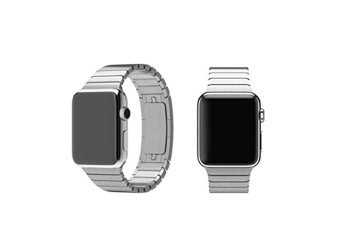 Pulseira de Aço Inox para Apple Watch Slim Silver