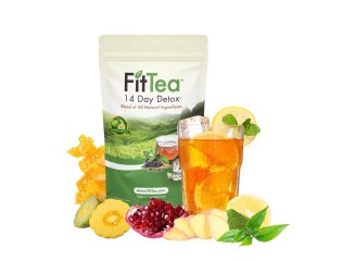 Fit Tea Chá Detox para Perda de Peso 14 Dias