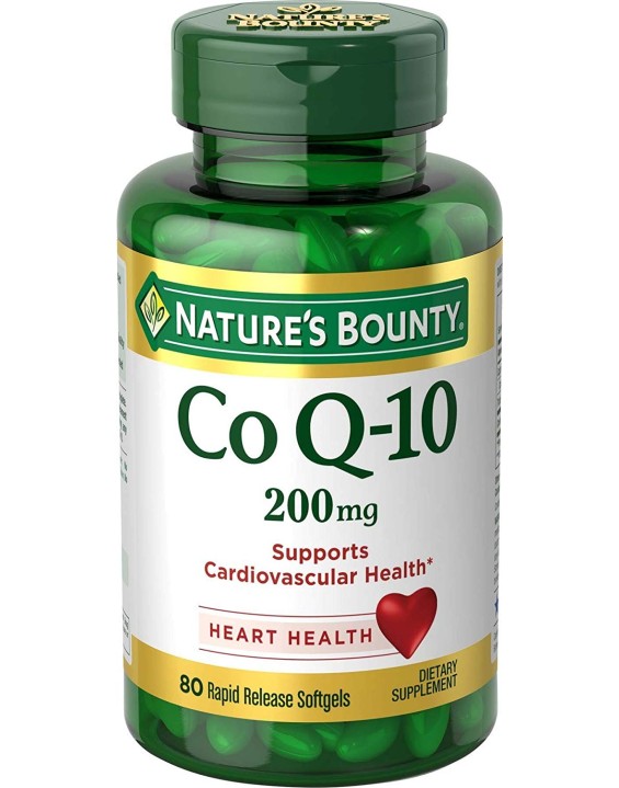 Nature's Bounty Suplemento Coenzima Q10 Co Q-10 200mg (75 Cápsulas)